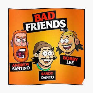 bad friends Poster RB1010 product Offical Bad Friends Merch