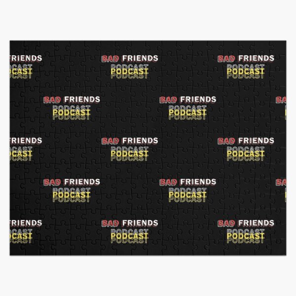 Bad Friends Podcast Jigsaw Puzzle RB1010 product Offical Bad Friends Merch