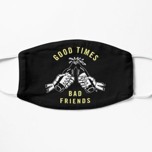 GOOD TIMES BAD FRIENDS Flat Mask RB1010 product Offical Bad Friends Merch